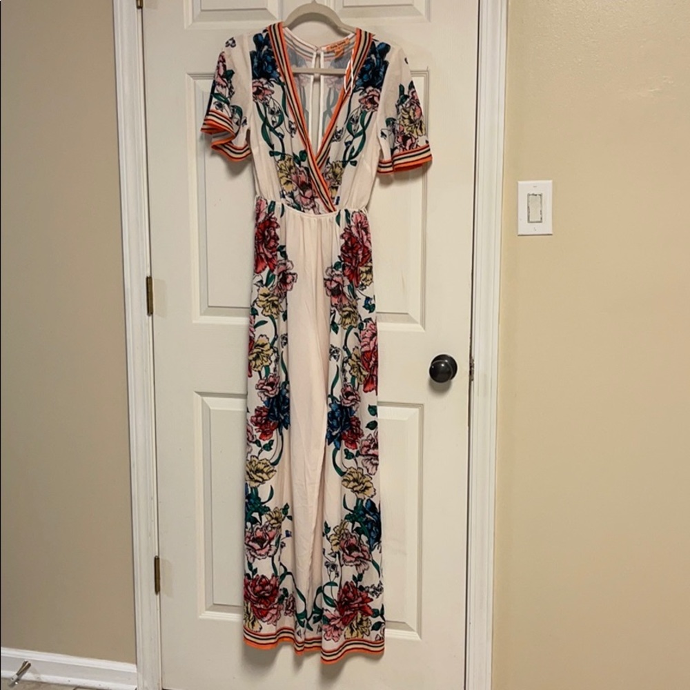 Floral jumpsuit